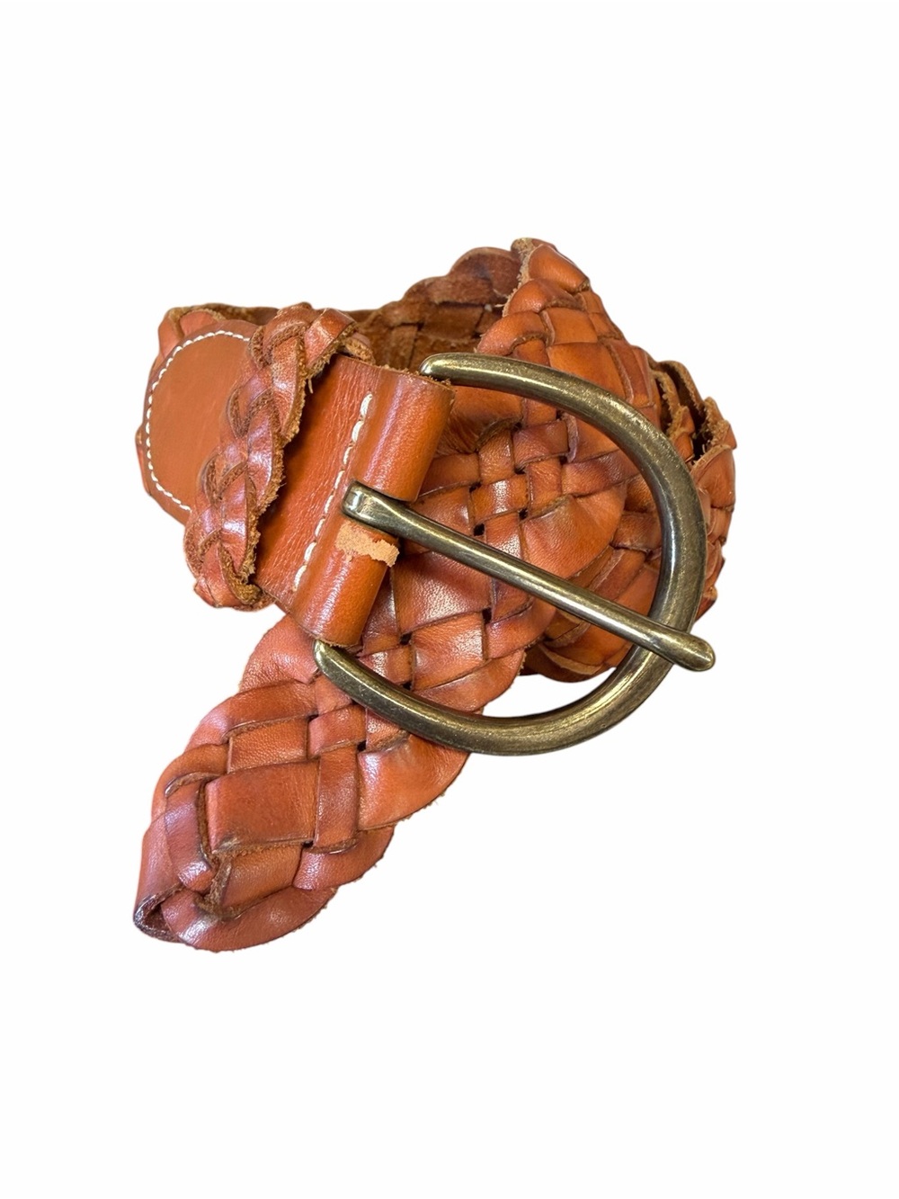 Lucky Brand Woven‎ Braided Leather Belt - M
